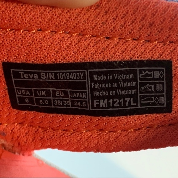 TEVA big girls Mantee bungee rugged‎ outdoors shoes girls size 6 - Picture 7 of 7